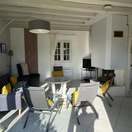 Maison Normande Avec Piscine, Vue Exceptionnelle Nyaraló Gonneville-sur-Mer