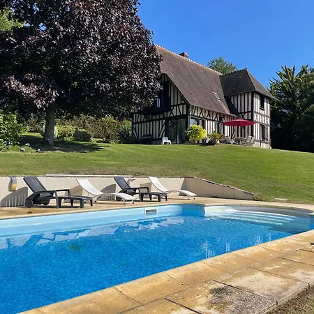 Maison Normande Avec Piscine, Vue Exceptionnelle * Gonneville-sur-Mer
