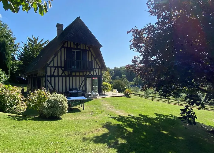 Maison Normande Avec Piscine, Vue Exceptionnelle * Gonneville-sur-Mer