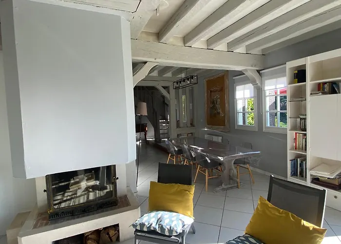 Maison Normande Avec Piscine, Vue Exceptionnelle