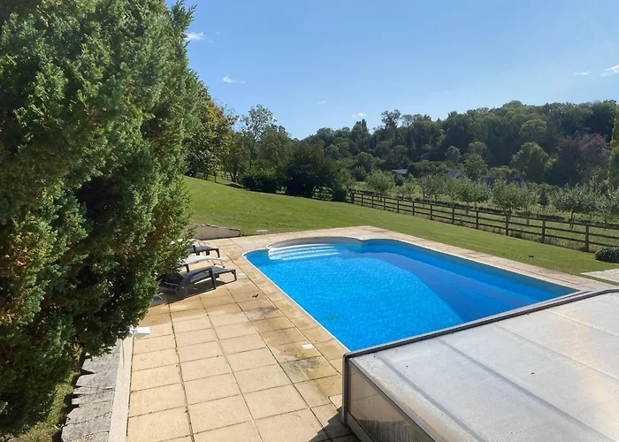 Vakantiehuis Maison Normande Avec Piscine, Vue Exceptionnelle