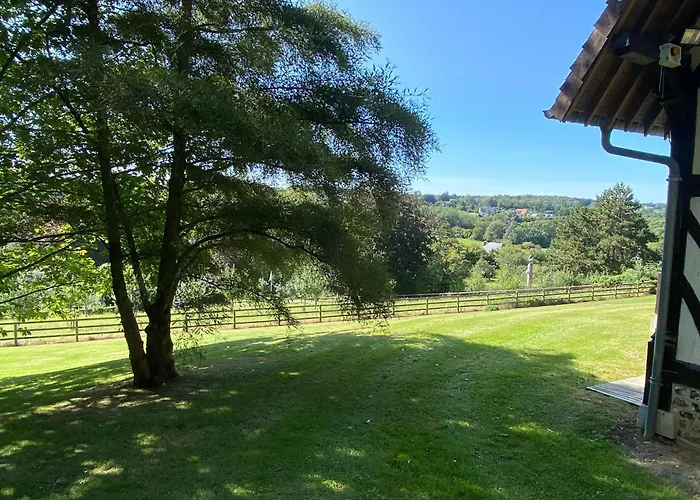 Maison Normande Avec Piscine, Vue Exceptionnelle Vakantiehuis Gonneville-sur-Mer
