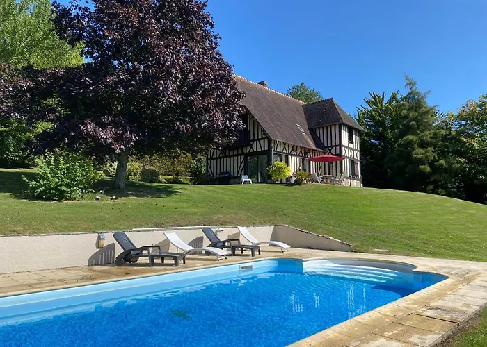 Vakantiehuis Maison Normande Avec Piscine, Vue Exceptionnelle